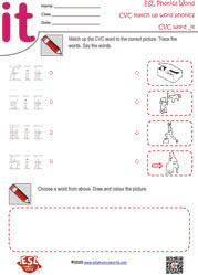 it-cvc-word-and-picture-matching-worksheet